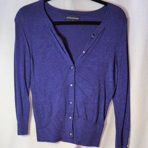Express Rich Purple Women's Cardigan